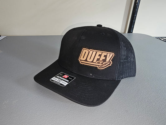 Black Duffy AG Patch Hat